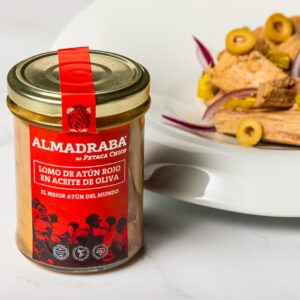 Lomo de Atún Rojo en Aceite De Oliva (cristal)