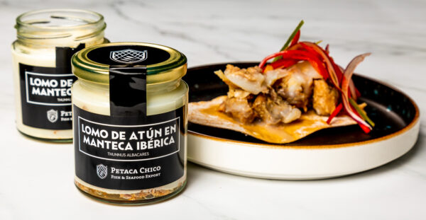 Lomo de atún en manteca ibérica
