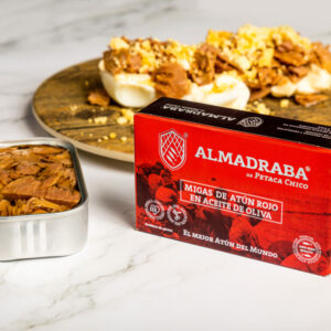 Migas de atún rojo salvaje de almadraba