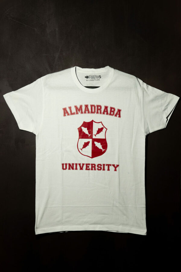 camiseta almadraba university