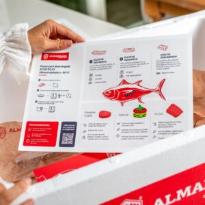 Filete de tarantelo de atún rojo salvaje de almadraba - Ultracongelado - Imagen 4